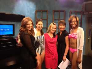Onset for live segment w/girls and Annette Hamm - CHCH Hamilton Live
