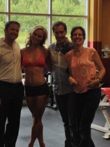 Maxime St. Onge, me, Pierre Martineau, Cathy Chatterton