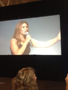Jillian Michaels - guest opening speaker.