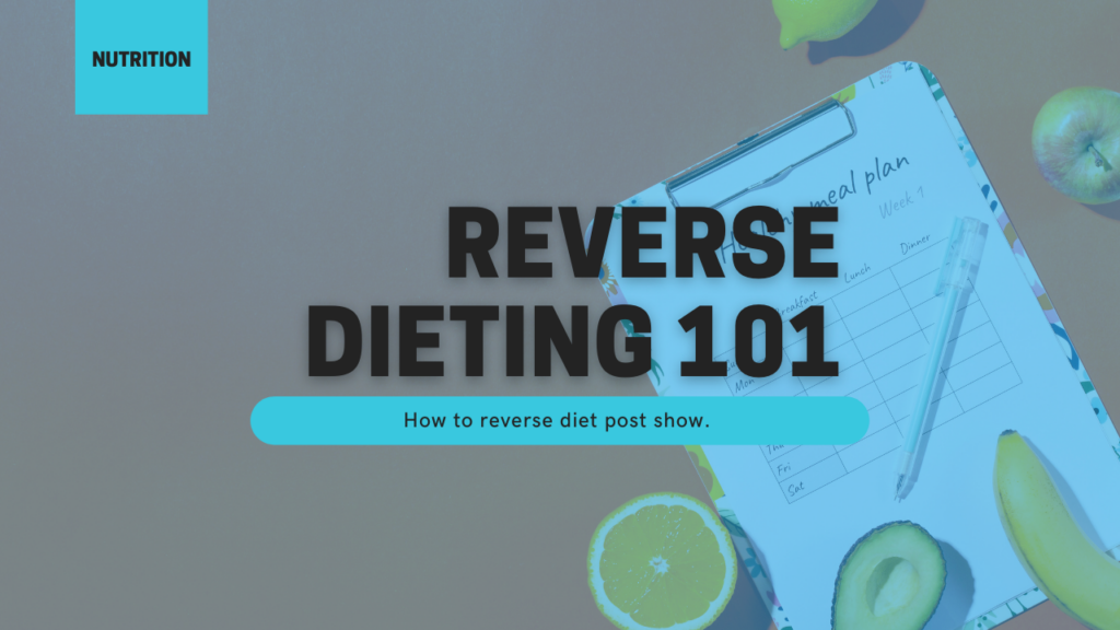 Reverse Dieting 101