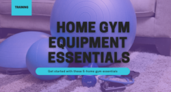 home gym equipment essentials balls bands elastic mat yoga