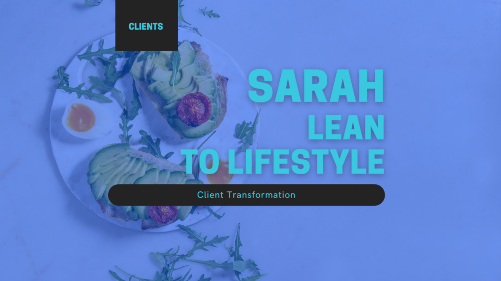 Sarah-Lean to Lifestyle