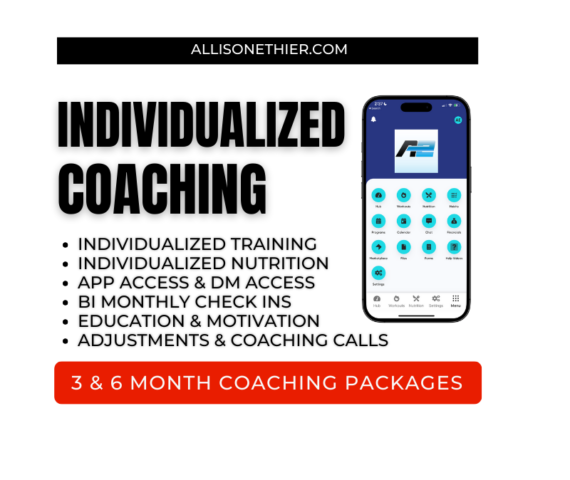 1:1 Individualized Coaching